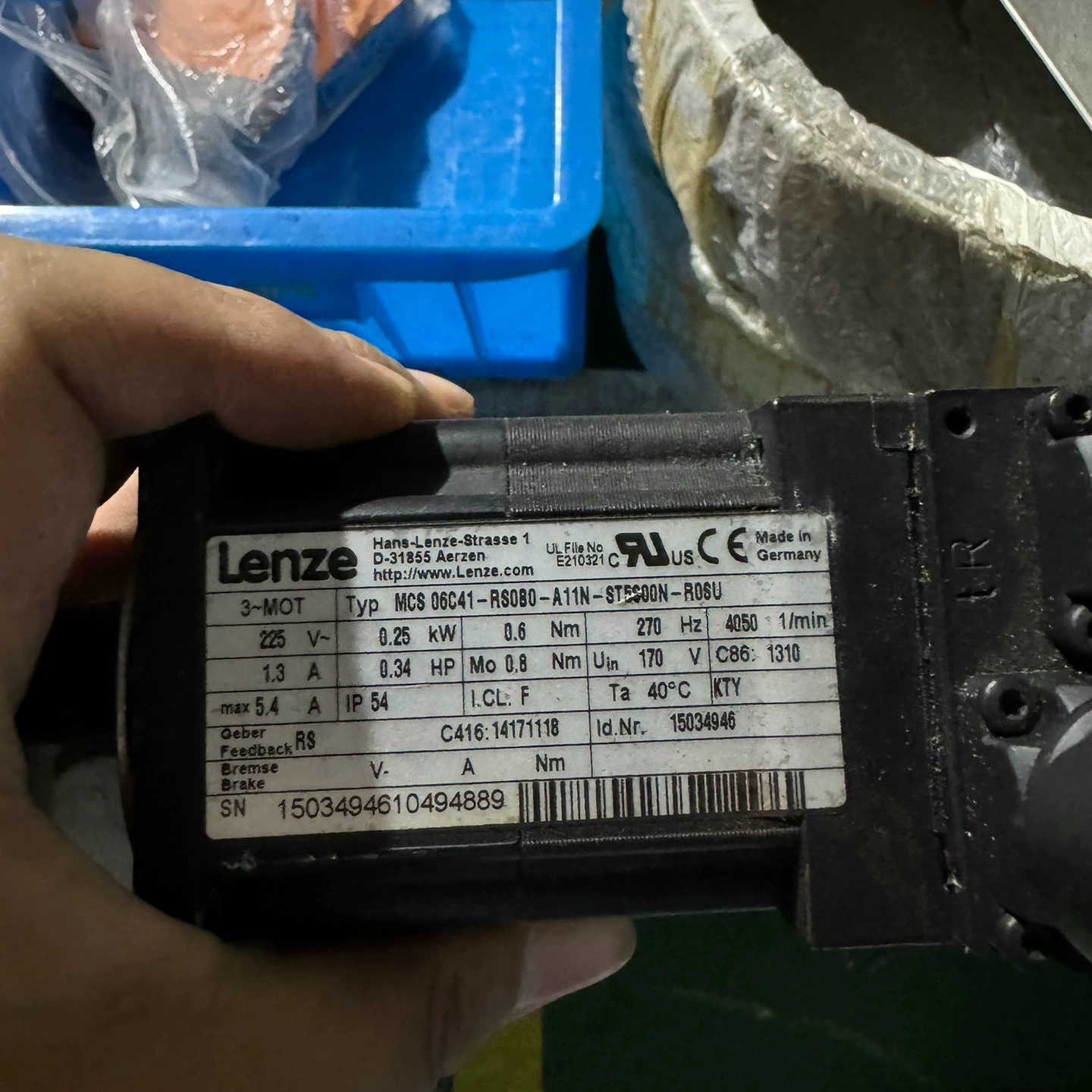 伦茨电机MCS 06C41-RS0B0-A11N-ST5S0