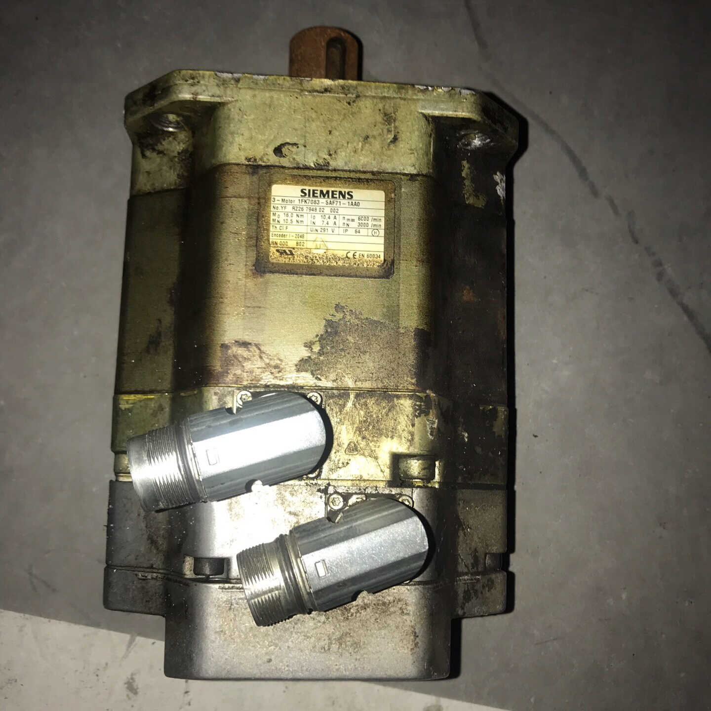 伺服电机，拆机伺服电机，1FK7083-5AF7