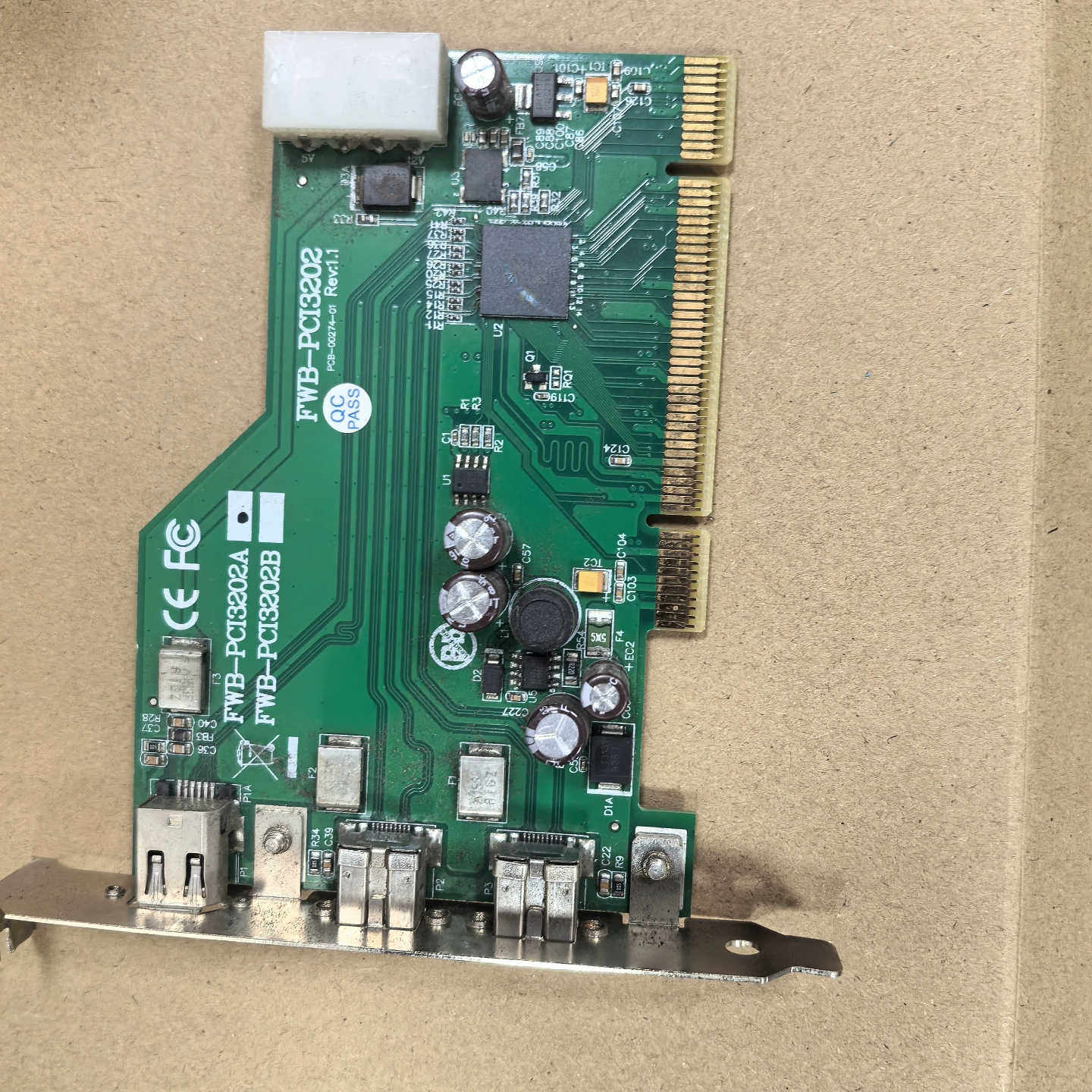 FWB-PCI3202 PCI转USB转接卡 3口USB转接议价