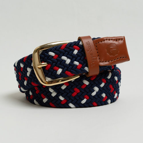 欧美潮牌男女松紧弹力腰带