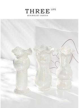 Tlife·Feather·花瓶轻奢陶瓷干花花瓶花瓶家居客厅装饰 | 羽棠