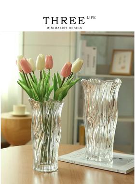 Tlife·Branch·花瓶客厅插花玻璃透明高级鲜花轻奢小众  | 枝蔓