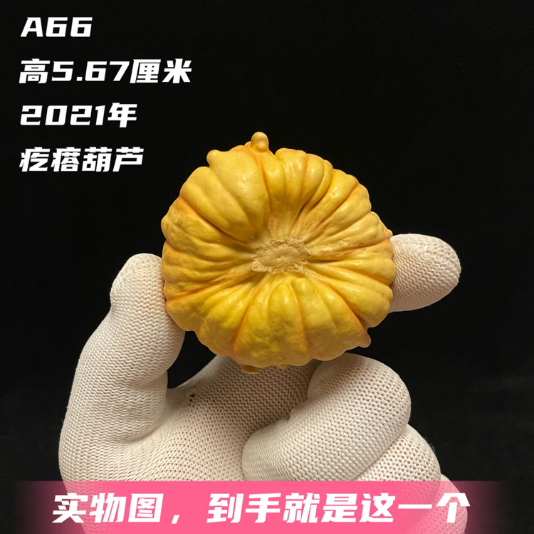 A66高5.6厘米天然文玩异形疙瘩葫芦