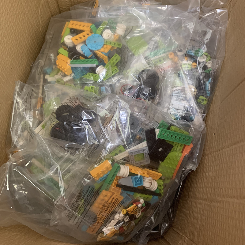 兼容wedo2.0零件包马达机器人编程积木电机小颗粒套装乐高配件男