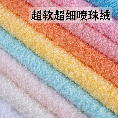 北极绒喷花绒布面料卷卷