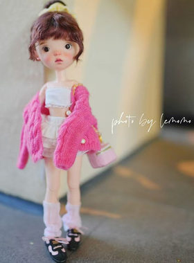 乐茉茉doll新款羊毛毛衣OB22/24blythe小布蓝豆豆娃衣配件蛋糕裙