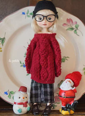 la petite新款手织毛衣OB22/24小布blythe/蓝豆豆k1毛衣预定包邮