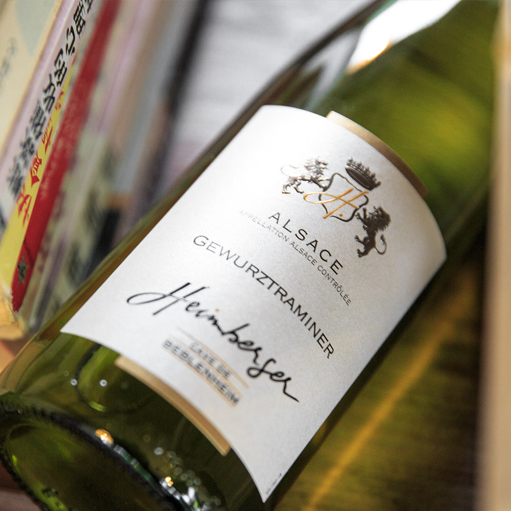 荔枝和玫瑰香气 法国阿尔萨斯琼瑶浆半甜白葡萄酒gewurztraminer