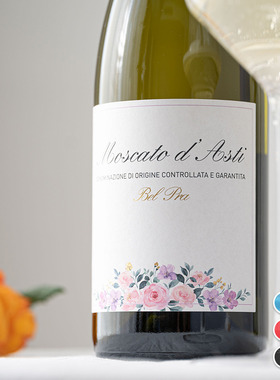花香满满 意大利小春花莫斯卡托moscato阿斯蒂气泡甜白起泡女DOCG