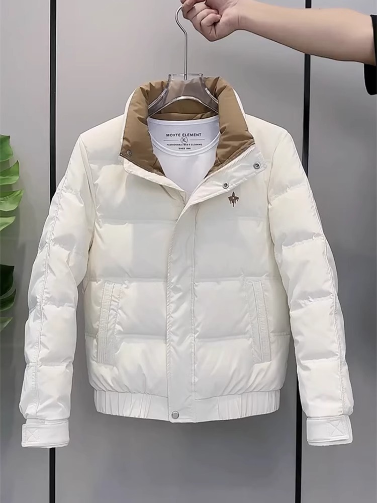 高端短款羽绒服男冬季2023新款