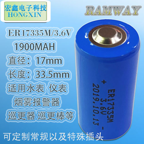 原装睿奕锂电池流量计ER17335