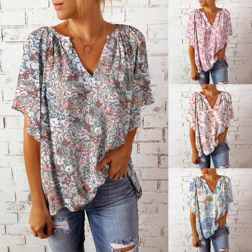 宽松欧美套头短袖140克牛奶丝