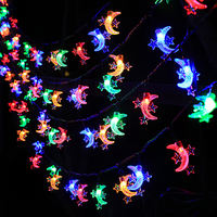 Solar-powered charging color light strips, flashing lights, string lights, starry sky, outdoor waterproof seven-color flashing decorative lights, rooms and courtyards thumbnail 6