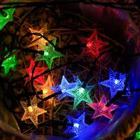 Solar-powered charging color light strips, flashing lights, string lights, starry sky, outdoor waterproof seven-color flashing decorative lights, rooms and courtyards thumbnail 4