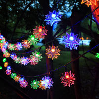 Solar-powered charging color light strips, flashing lights, string lights, starry sky, outdoor waterproof seven-color flashing decorative lights, rooms and courtyards thumbnail 8