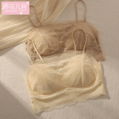 文胸 性感内搭打底夏防走光裹胸背心式 法式 蕾丝美背抹胸内衣女薄款