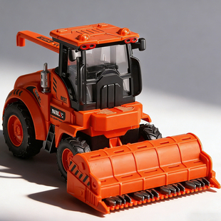 儿童惯性农夫割麦机模型男孩玉米收割机工程车玩具车仿真宝宝汽车