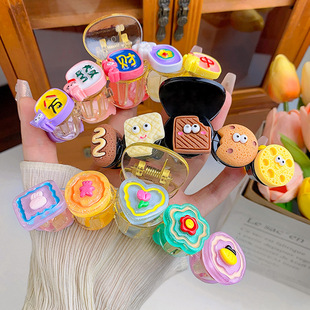 可爱网红搞怪麻将鲨鱼夹大号抓夹女发夹日韩后脑勺发卡子发抓头饰