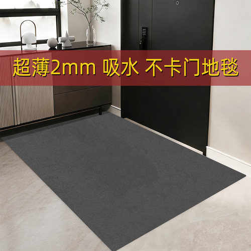 新款2mm超薄室内外可裁剪薄地毯