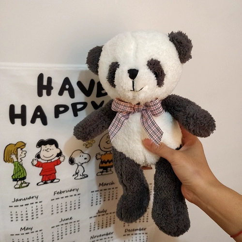 Милая плюшевая игрушка, тряпичная кукла для сна, с медвежатами, панда, подарок на день рождения