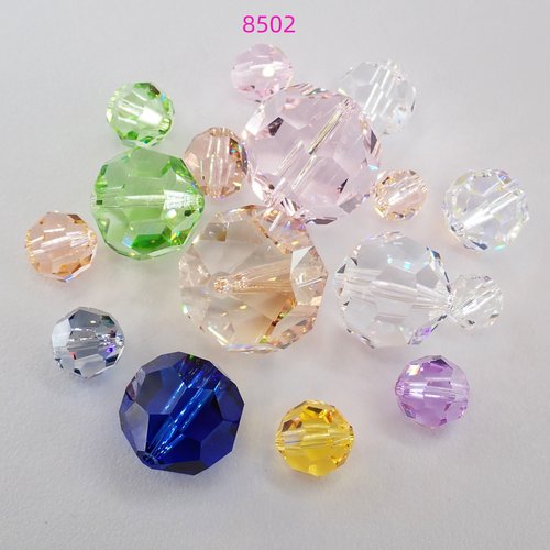 正品施华洛8502地球珠灯珠材料包