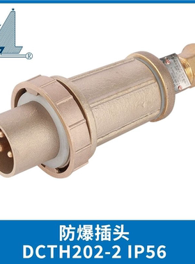 亮舟CCS证防爆证铜质船用防爆插座DCZH202-1/2/3/4插头DCTH202-2