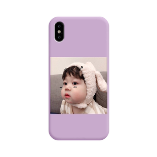 适用于iphone苹果x照片定制手机壳苹果xs来图苹果xr男苹果xsmax女款液态硅胶软订制情侣镜头全包图案diy私人