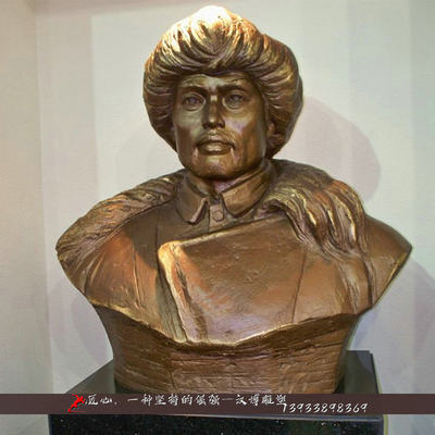 名人雕塑户外大型雕像历史人物塑像杨靖宇铸铜雕像园林景观雕塑