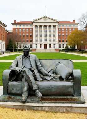 外国纪念馆整身像人物铸铜黄铜金属雕塑定制摆件源头加工工厂户外