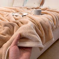 Blanket, coral fleece, air conditioning blanket, bed sheet fleece blanket, summer thickened flannel sofa blanket, office nap cover blanket thumbnail 5