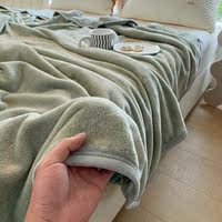 Blanket, coral fleece, air conditioning blanket, bed sheet fleece blanket, summer thickened flannel sofa blanket, office nap cover blanket thumbnail 7