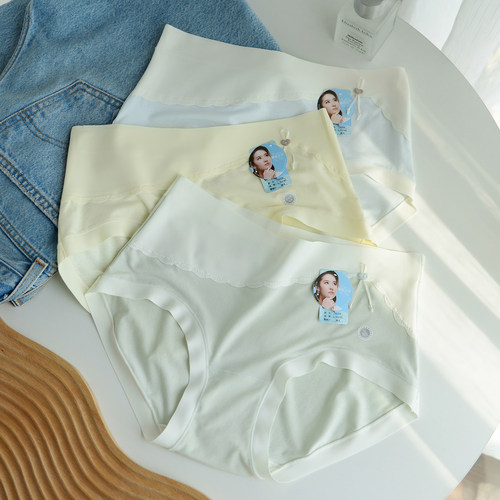 黛丝少女纯色小清新女三角裤