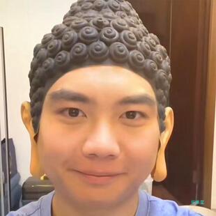 如来佛头套西游记如来佛祖男女同款佛祖造型恶搞头套网红同款头套