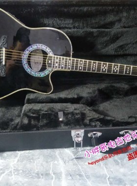 beyond91演唱会黄家驹同款1869民谣电箱木吉他41寸碳纤维龟背吉他