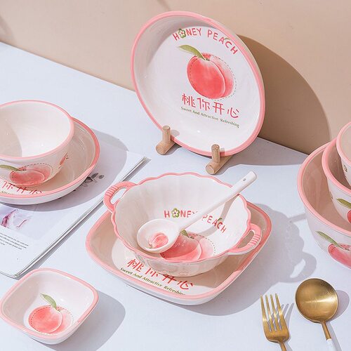 陶瓷卡通大众釉下彩耐高温