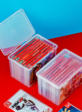 任天堂switch游戏卡收纳盒透明塑料ns卡带卡盒碟片光盘收纳整理盒