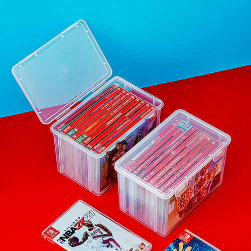 switch游戏卡收纳盒透明塑料