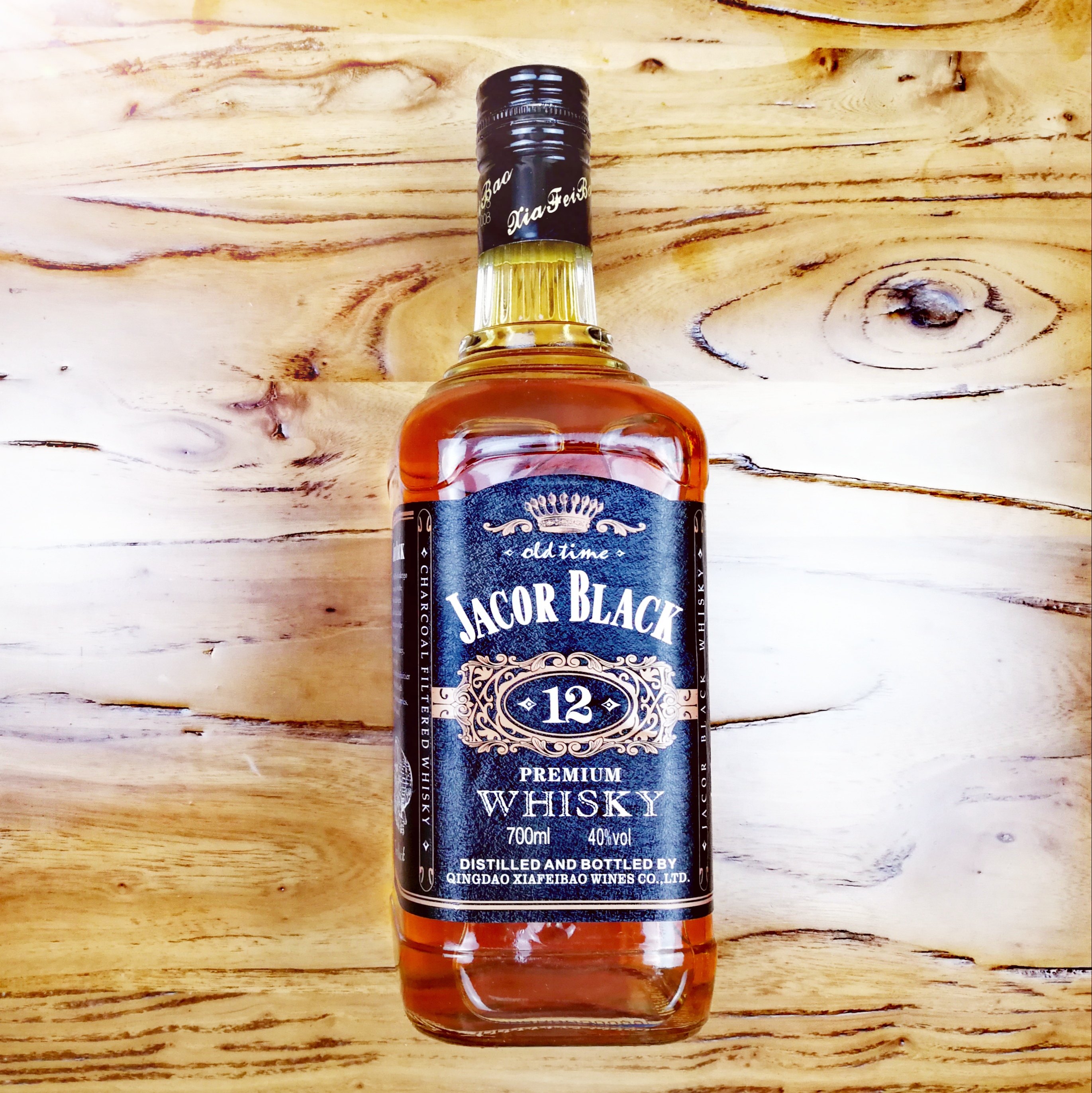 杰卡布莱克威士忌700ml40度洋酒吧烈酒夜场ktv鸡尾酒基酒调酒国产