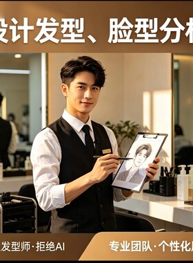 看脸型测发型线上专业分析