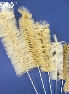 海斯迪克HK-120量筒刷容量瓶烧杯刷大号试管刷烧瓶刷清洁毛刷25ml