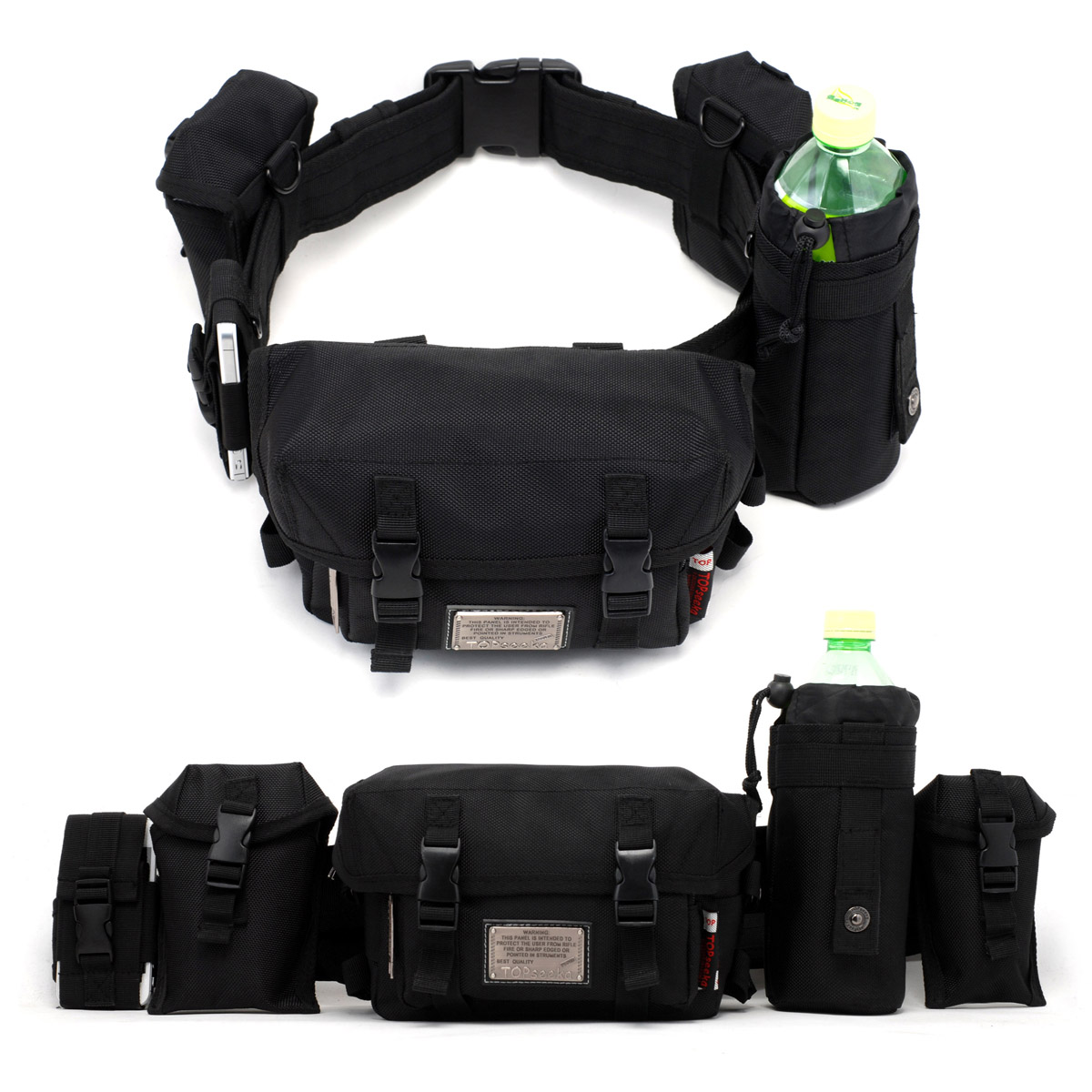 多功能可拆卸组合包户外运动旅行腰包男休闲 男士腰包牛津布潮