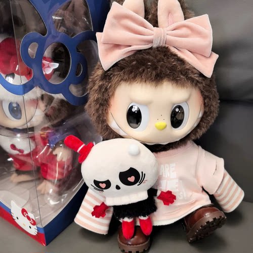 HelloKitty拉布布情人节娃衣套装
