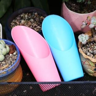 铲子园艺多肉工具专用养花套装塑料桶铲筒形铲土种花盆栽种植铲桶