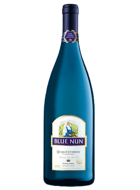 一公升系列 蓝仙姑半甜白葡萄酒 bluenun白葡萄酒9.5度单支1000ml