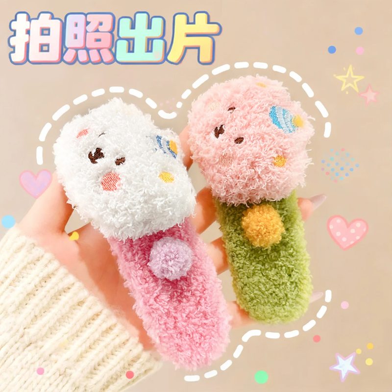 【Ins风同款】毛绒布丁熊抓夹