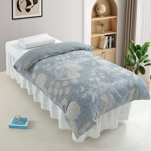 新款 通用按摩足浴1.2m 美容床被子被套单件美容院专用被芯被罩四季