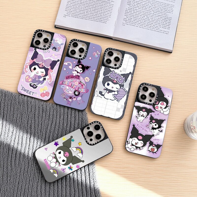 CASEGIRL库洛米苹果手机壳适用17PROmax超好看16pro萌系15por防摔114plus镜面12高级感11女款s可爱保护套