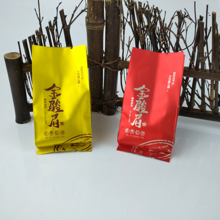 通用金骏眉泡袋武夷红茶袋茶泡袋茶叶包装袋茶叶纯铝袋红色小泡袋