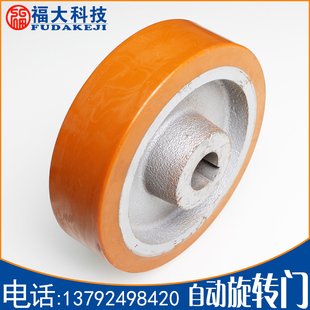 旋转门胶轮滑轮 支持定制 多尺寸辅助轮副轮终身技术指导工厂直发