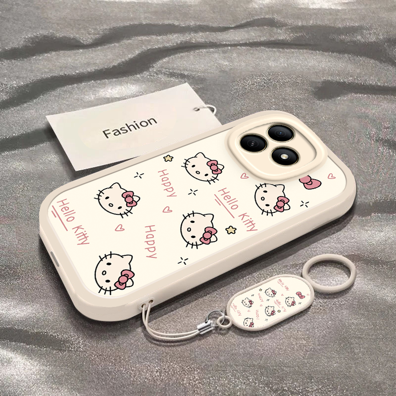 彩色凯蒂猫头适用于WIKOHi畅享80手机壳新款JLG-AN00全包防摔保护套hi畅享80s可爱男女款卡通ins风专用外壳
